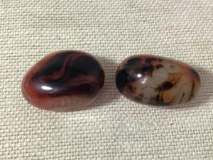 Agate - Banded - Madagascan - 3 to 4cm Tumbled Stone (Selected)   