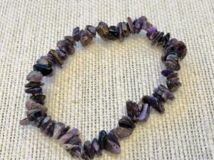 Charoite - Chip Beads - Elasticated Bracelet (Selected)