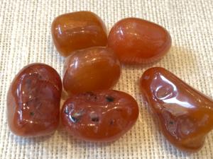 Carnelian - 10g to 15g Tumbled Stone (Selected)