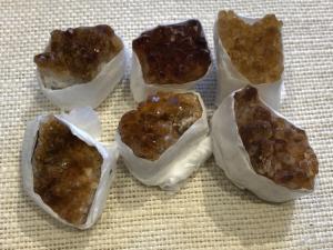 Citrine - Warmed Cluster - up to 30g (Ref Sel)