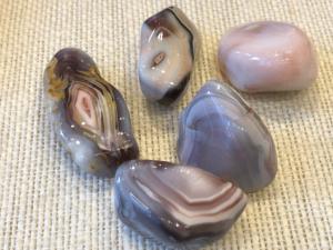 Agate - Pink - 10g to 18g Tumbled Stone (Selected)