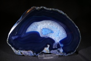 dyed blue agate