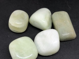 Bowenite - Serpentine - 'Opaque' 11g to 23g Tumbled Stone (Selected)