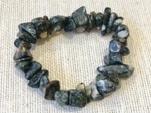 Preseli Blue Stone - Large Chip Bead Bracelet (Selected)