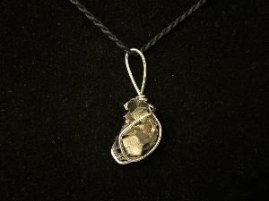 Pyrite from Spain, Hand Wired Pendant (PYESPHW4) 