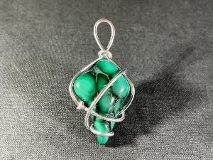 Malachite Hand Wired Pendant (REF:HWMALA8)