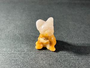 French Bulldog Carved from Quartz (REF:CAQ1) 