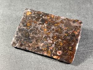 Sericho Pallasite Meteorite Slice, from Kenya (REF:SERMET1)