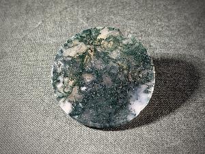 Moss Agate Polished Slice (REF:MOSA5)