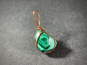 Malachite Hand Wired Pendant (REF:HWMALA2)