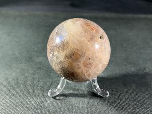 Black Rainbow Moonstone Sphere (REF:BMSP1)