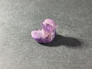 Duck Carved From Amethyst (REF:CADA8)